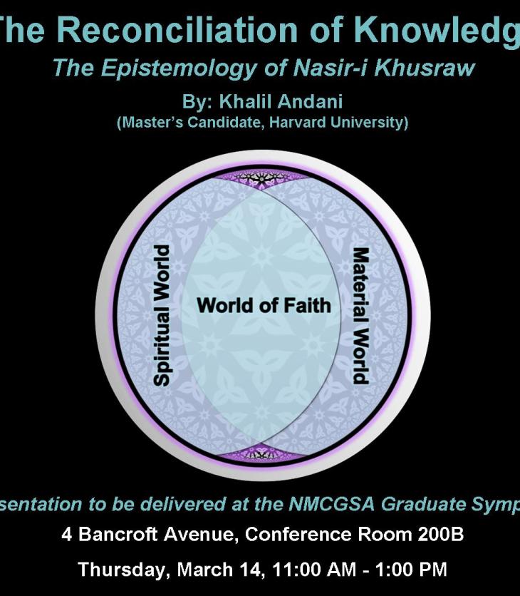 Video: The Concept of Knowledge (‘ilm) in Nasir-i Khusraw’s Philosophy, by Khalil Andani