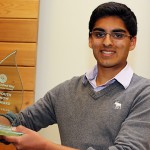 Ammar Inayatali receives Inspirational Youth Leaders Award 2014