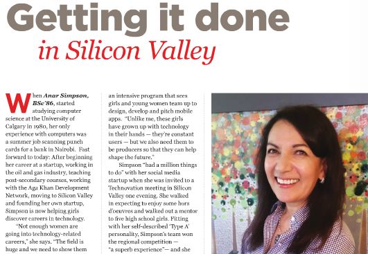 Anar Simpson: Getting it done in Silicon Valley