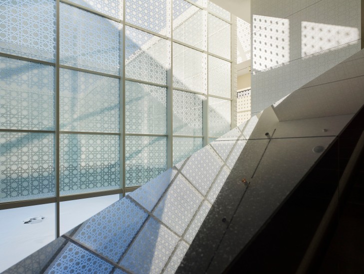 Aga Khan Museum Light Shadow Geometry 1 - Architectural Photography by Tom Arban