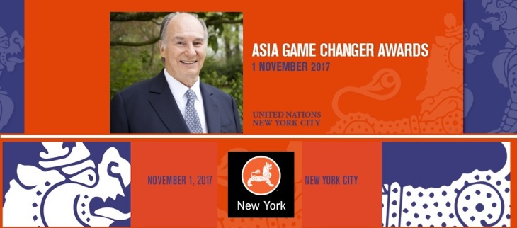 Asia Society to honor His Highness Prince Karim Aga Khan with Asia Game Changer Lifetime Achievement Award at the UN in New York