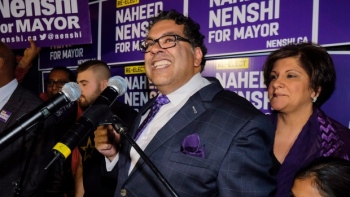 Calgary Mayor Naheed Nenshi relected