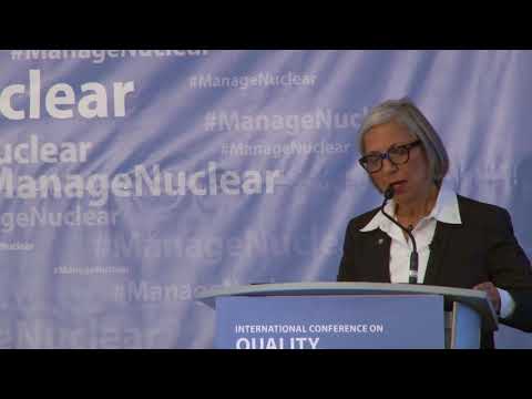 CEO, Canadian Nuclear Safety Commission, Rumina Velshi delivers Keynote International Atomic Energy Agency Address